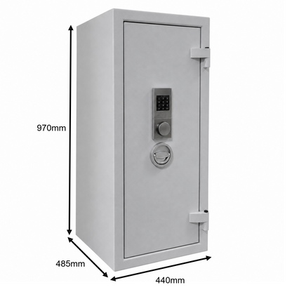 Osmium Eurograde 2 (Size 4) (with Key Override) Digital Safe