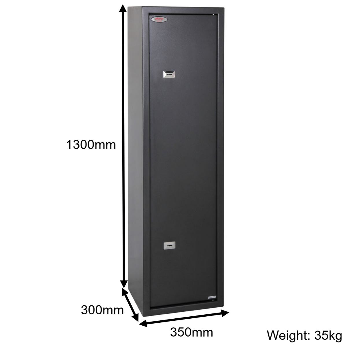 Phoenix Lacerta GS8002K Gun Safe (6 Guns)