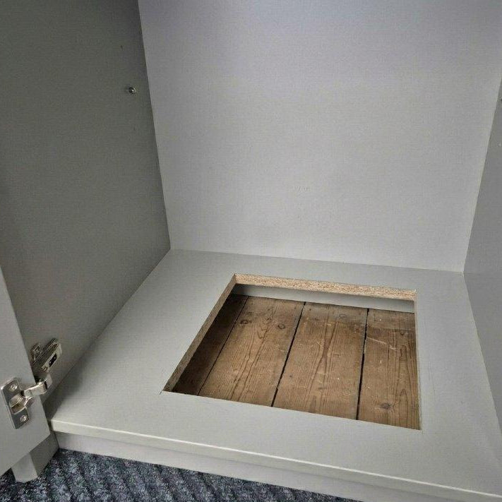 Plinth for Safe Installation in a Raised Wardrobe Base