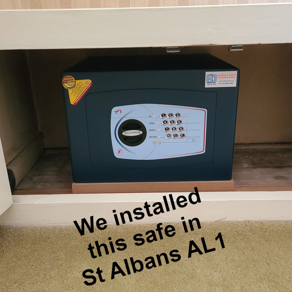 Burton Safes Torino S2 Size 2E Digital Safe