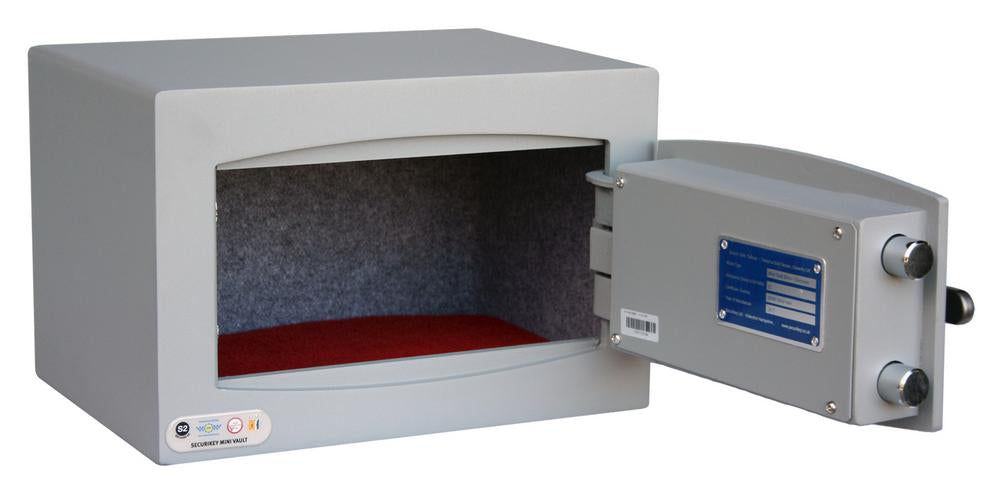 Securikey Mini Vault S2 Silver 0 Keylocking Safe