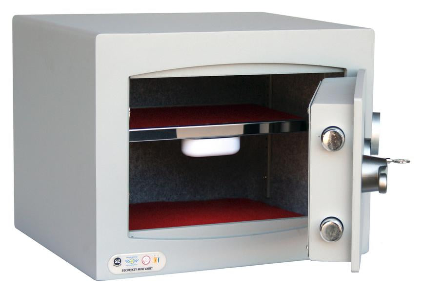 Securikey Mini Vault S2 Silver 1 Keylocking Safe