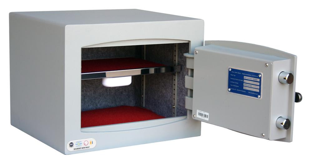 Securikey Mini Vault S2 Silver 1 Keylocking Safe